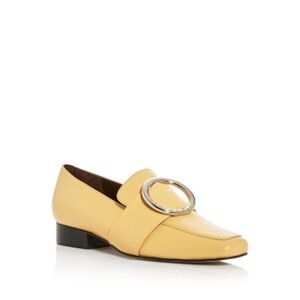 DORATEYMUR Womens Beige Nappa Ring Harput Slip On Leather Heeled Loafers 40
